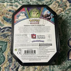 Brand New/Factory Sealed ~ Pokemon TCG's ~ Mighty Mysterious ~ 2021 Tin! - Image 2