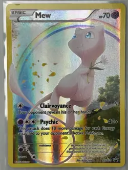 Mew XY110 Black Star Promo Holo Pokemon - Image 2