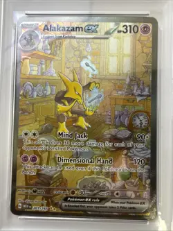 Pokemon TCG Alakazam Ex Sir 201/165 Sv151 English PSA 9 - Image 2