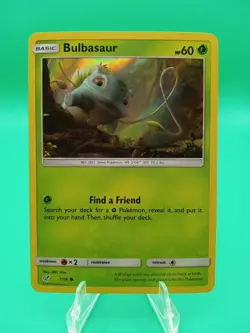 2019 Pokemon Detective Pikachu Bulbasaur #1 Extremely LP-NM - Image 1