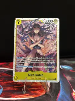 One Piece Nico Robin SR EB03-055 Heroines English NM - Image 1