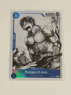 One Piece Portgas.D.Ace (Parallel) ST22-010 Starter Deck 22: Ace & Newgate Foil - Image 1