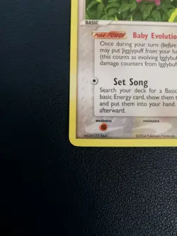 Pokemon Card Igglybuff 37/101 EX Hidden Legends Uncommon - Image 4