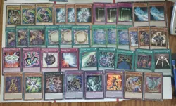 YuGiOh Card Dark Magician Deck Core Girl Robe Circle Salvation Veil Dimension + - Image 1