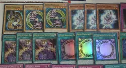 YuGiOh Card Dark Magician Deck Core Girl Robe Circle Salvation Veil Dimension + - Image 2