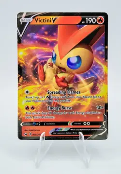 Victini V 025/202 Sword & Shield Base Set 2020 Pokemon Card - Image 1