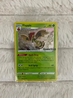 Pokemon Flapple Gamestop Promo Card 022/192 Exclusive Holo Sealed TCG NM - Image 1