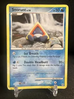 Snorunt 75/99 Common Arceus Pokemon Card 2009 - Image 1