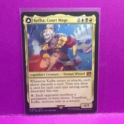 Kefka, Court Mage - N/M Final Fantasy Magic The Gathering MTG - Image 1
