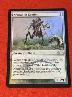 MTG Artisan of Kozilek Foil FNM Promo - Image 1