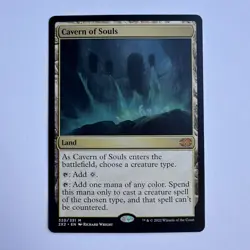 MTG Cavern of Souls #320 NM Double Masters Magic The Gathering Land - Image 1