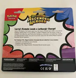 Pokemon Mega Evolution-Ascended Heroes Collection (Larry) - Sealed - Image 2