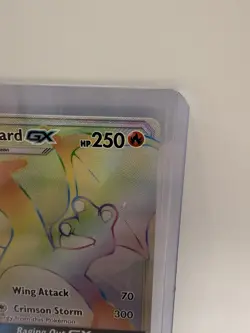 Pokemon TCG Rainbow Charizard Gx Burning Shadows 150/147 Rainbow Secret Rare NM - Image 5