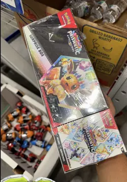 Pokemon Prismatic Evolutions Sam’s Club Exclusive Surprise Box + Booster Bundle - Image 1