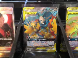 Pokemon TCG THE BIRDS GX RAINBOW & FULL ART JESSIE & JAMES & GIOVANNI'S EXILE - Image 3