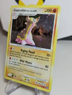 Pokemon TCG Gastrodon 9/132 Holo BLEED + SWIRL Secret Wonders 2007 - LP - Image 3