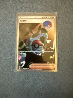 Penny 239/091 Special Illustration Rare Paldean Fates Pokemon Near Mint - Image 1
