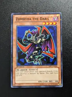 Zombyra The Dark BP01-EN120 Starfoil Rare 1st Edit Yu-Gi-Oh! Card Yugioh TCG NM - Image 1