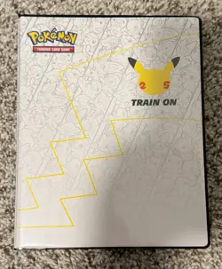 Pokemon Jumbo Card Binder Lot Complete Set Stamped Cards 25 Year Anniversary - Image 1