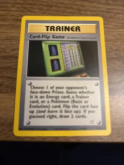 Card-Flip Game (Goldenrod Game Corner) 92/111 Neo Genesis Regular - Image 1