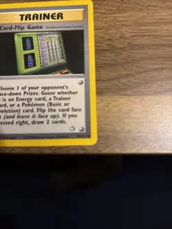 Card-Flip Game (Goldenrod Game Corner) 92/111 Neo Genesis Regular - Image 2