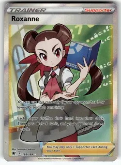 Roxanne (Full Art) 188/189 SWSH10: Astral Radiance NM- Pokemon Card TCG - Image 1
