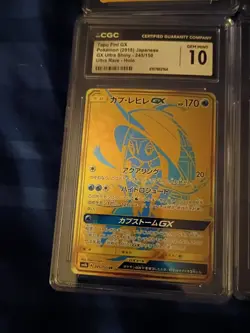Pokemon TCG Slabs 10 Graded Cards - Image 3