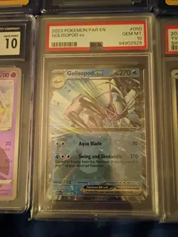 Pokemon TCG Slabs 10 Graded Cards - Image 5