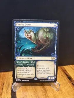 Elusive Otter - 0289 - WOE - Magic the Gathering: Wilds Of Eldraine - Image 1