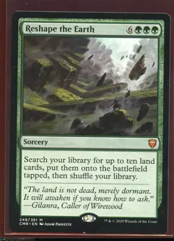Reshape the Earth Mythic Rare Commander Legends Ex/NM Magic the Gathering MTG - Image 1