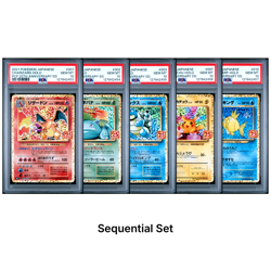 2021 Pokemon Japanese 25th Anniversary PSA 10 sequential SET - Charizard Pikachu - Image 1