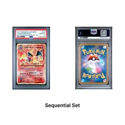 2021 Pokemon Japanese 25th Anniversary PSA 10 sequential SET - Charizard Pikachu - Image 3