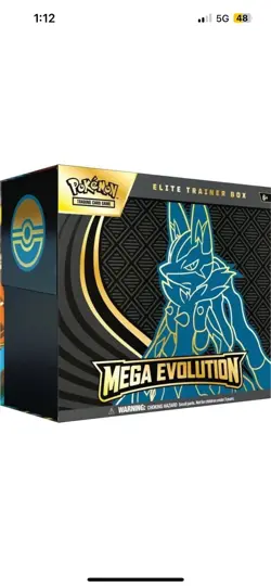 Pokemon TCG Mega Evolution Elite Trainer Box PRESALE 1 BOX - Image 2