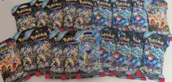 Pokemon TCGStellar Crown Sleeved Booster Lot x20 5 Complete Art Sets Sealed NEW - Image 1