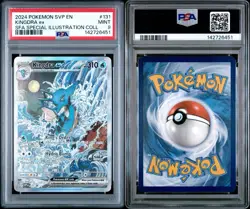 2024 POKEMON SVP PROMO SPECIAL ILLUSTRATION COLLECTION #131 KINGDRA EX PSA 9 - Image 1