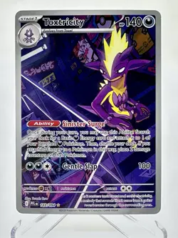 Toxtricity 103/094 ME02: Phantasmal Flames Illustration Rare Pokemon - Image 2