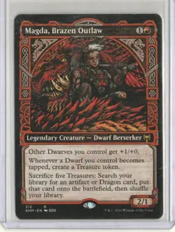 MTG KALDHEIM MAGDA, BRAZEN OUTLAW SHOWCASE RARE - Image 1