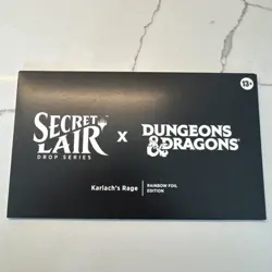 MTG Secret Lair x Dungeons & Dragons Karlach's Rage DND SLD Magic - FOIL - Image 1
