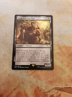 Great Unclean One Universes Beyond Warhammer 40k MTG NM - Image 1