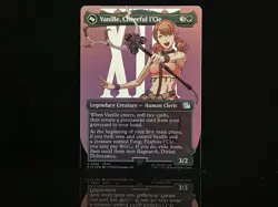 Vanille, Cheerful I'Cie #0392 FIN U (Borderless) (FOIL) - MTG Final Fantasy - Image 1