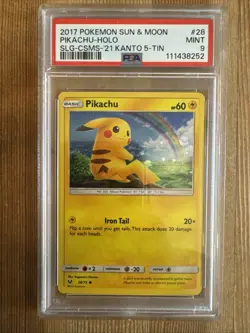 Pikachu - 28/73 - Alternate Holo Promo (Cosmos Holo) TCG Pokemon PSA 9 - Image 1