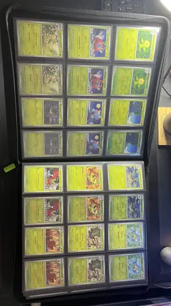 Pokemon Twilight Masquerade Complete Master Base Set - Black Vaultx Binder - Image 1