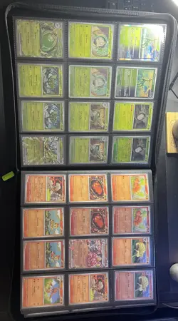 Pokemon Twilight Masquerade Complete Master Base Set - Black Vaultx Binder - Image 2