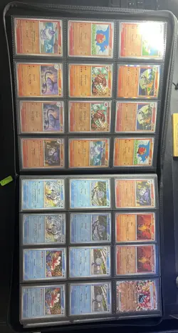 Pokemon Twilight Masquerade Complete Master Base Set - Black Vaultx Binder - Image 3