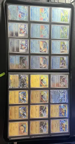 Pokemon Twilight Masquerade Complete Master Base Set - Black Vaultx Binder - Image 5