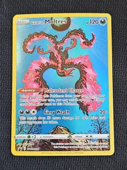 Pokemon TCG - Crown Zenith - Galarian Moltres SWSH284 Black Star Promo LP #4 - Image 1
