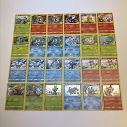 Pokemon Non Holo And Holo Mix McDonald's 2021 Lot Of 24 - Image 1