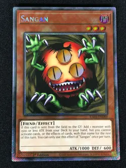 Yugioh Sangan RA03-EN089 1st Platinum Secret (NM) - Image 1