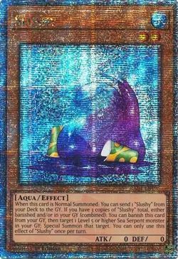 Yugioh! LP Slushy - RA04-EN196 - Quarter Century Secret Rare - 1st Edition Light - Image 1
