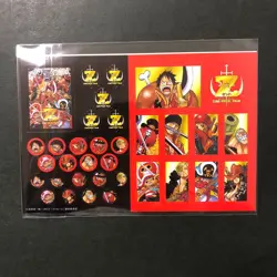 R530 Straw Hat Crew One Piece Film Z Postcard & Sticker Luffy Nami Robin YF15 - Image 2